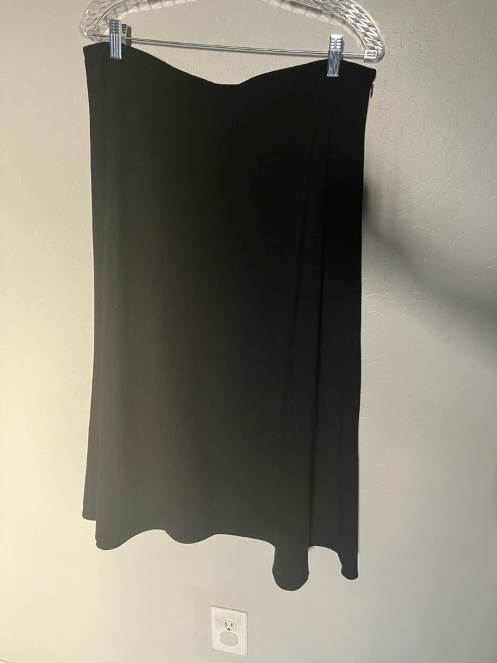 212 Collection Black A-Line Skirt
